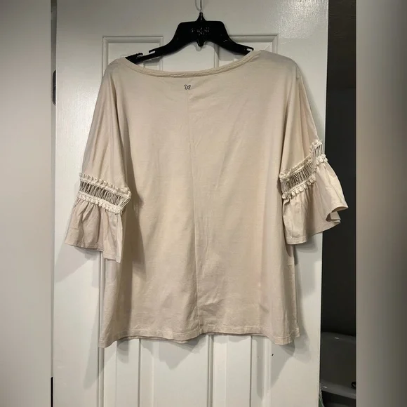 Weekend by Max Mara Elegant Cream Women's Top Large - Picture 9 of 11